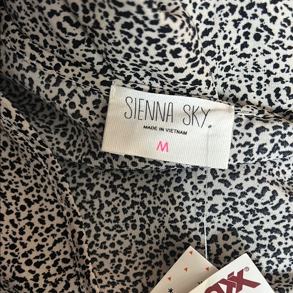 Sienna Sky Gray Casual V-Neck Cap Sleeve Midi Dress - Picture 7 of 7